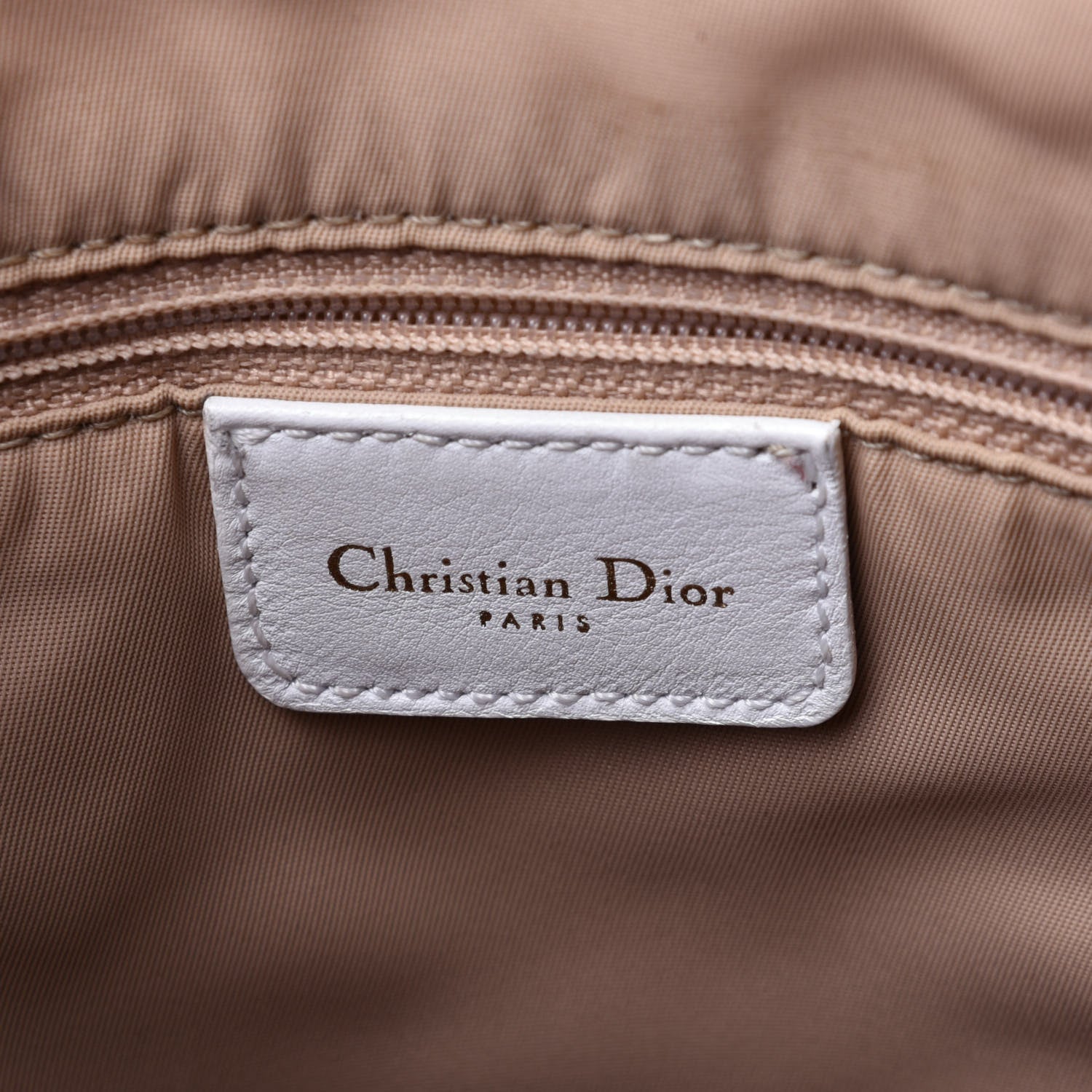 Christian Dior Monogram Tote White 8 of 11