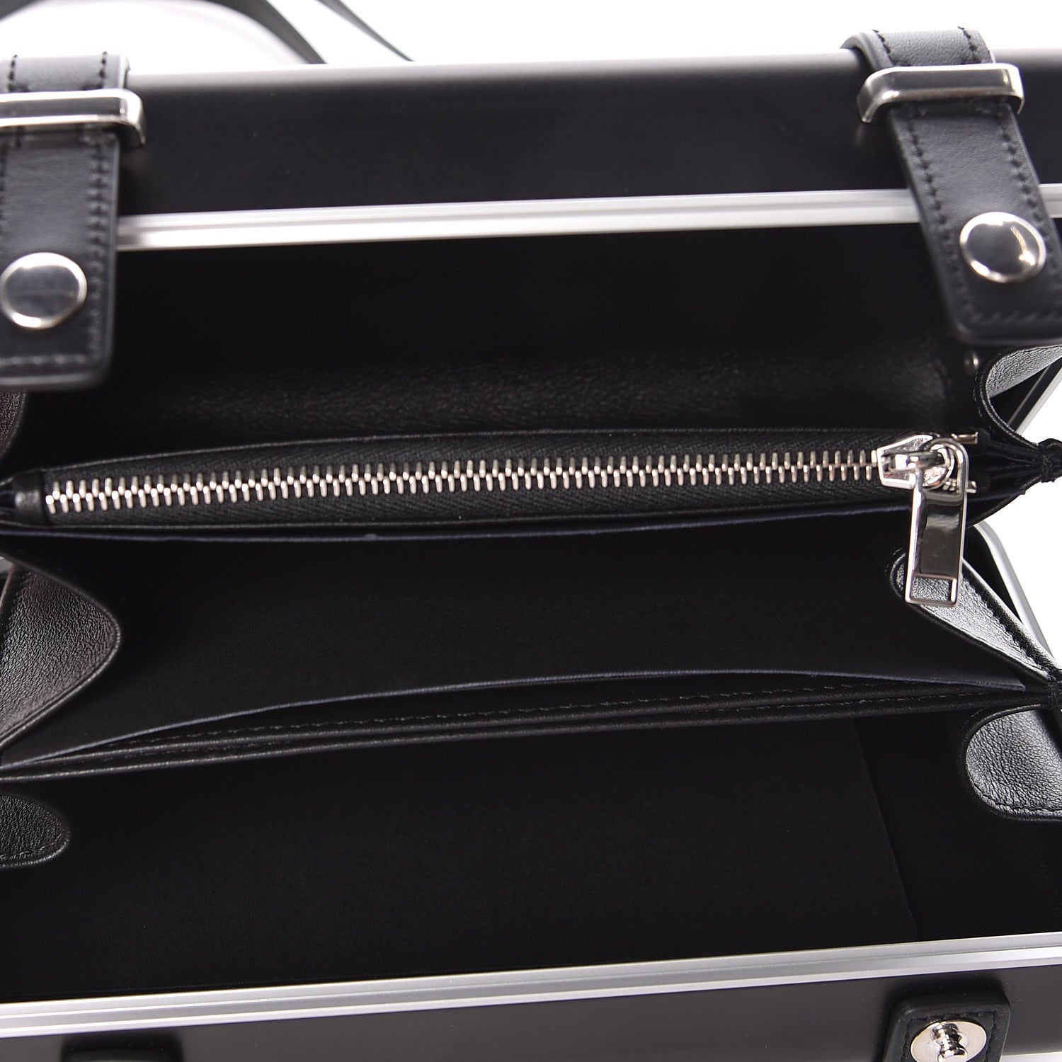 Christian Dior X RIMOWA Aluminum Personal Clutch On Strap Black 5 of 13
