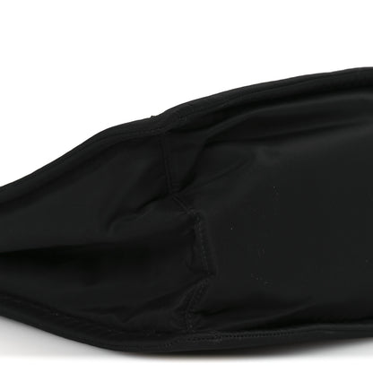 Prada Tessuto Nylon Chain Shoulder Bag Black 9 of 10