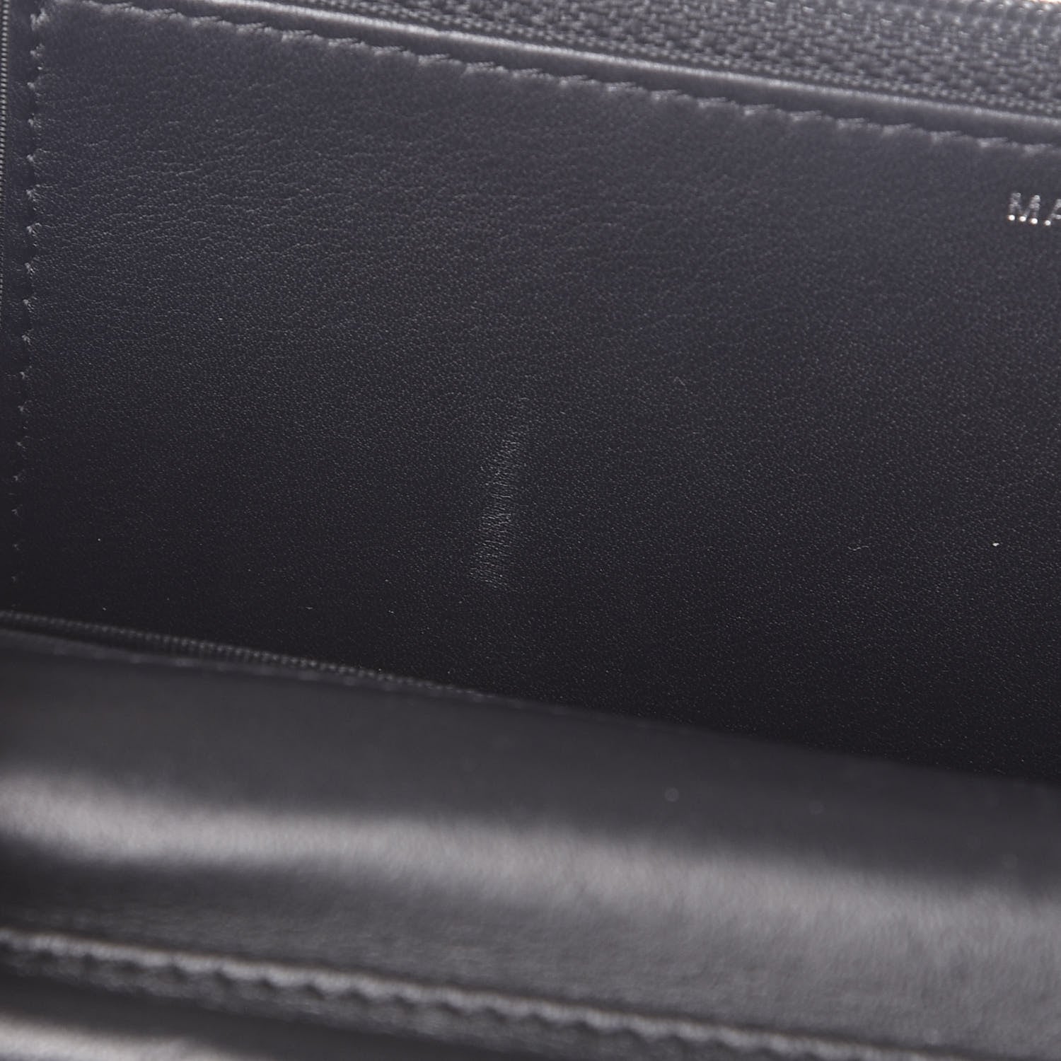 Chanel Calfskin Quilted Wallet On Chain WOC Black 7 of 12