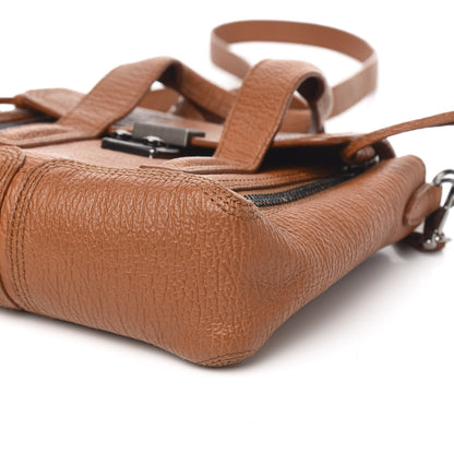 3.1 Phillip Lim 3.1 Textured Calfskin Mini Pashli Satchel Rust 10 of 12