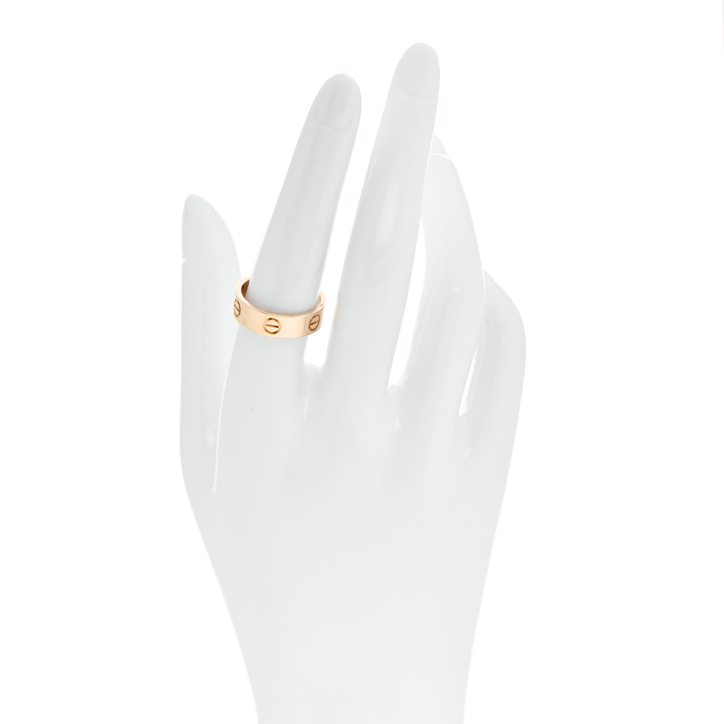 18K Yellow Gold 5.5mm LOVE Ring 55 7.25