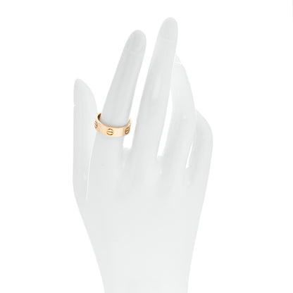 Cartier 18K Yellow Gold 5.5mm LOVE Ring 55 7.25 2 of 5