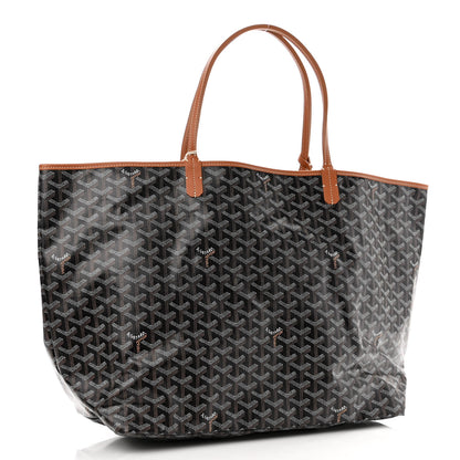 Goyard Goyardine Saint Louis GM Black Gold 4 of 11