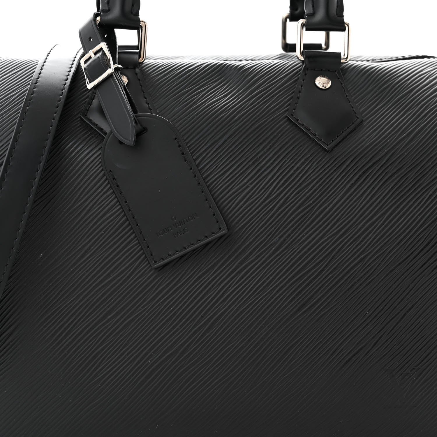 Louis Vuitton Epi Speedy Bandouliere 25 Black 7 of 10