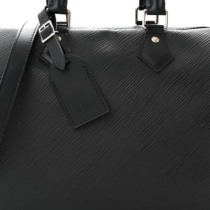 Louis Vuitton Epi Speedy Bandouliere 25 Black 7 of 10