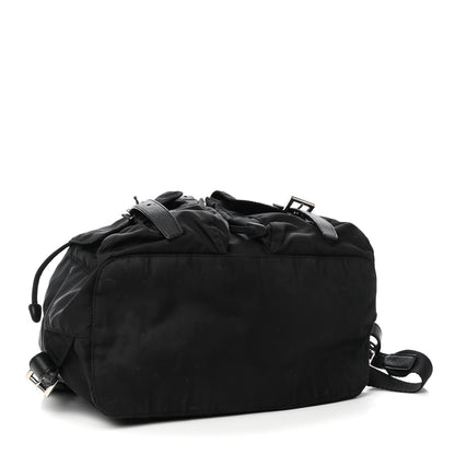Prada Tessuto Nylon Saffiano Medium Backpack Black 3 of 8