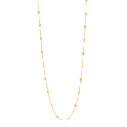 Marco Bicego 18K Yellow Gold Siviglia Long Necklace 1 of 4