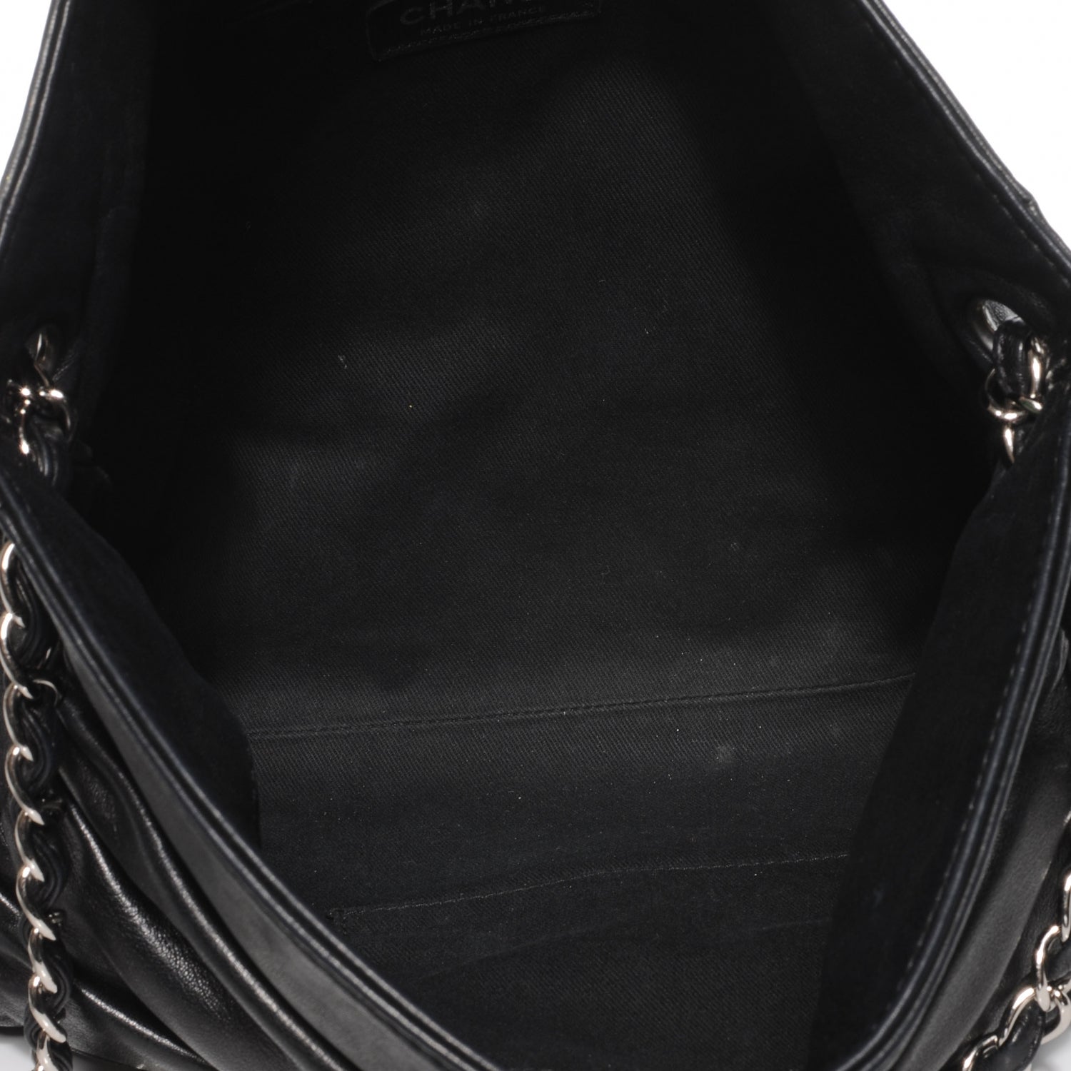 Chanel Lambskin Large Sharpei Shoulder Bag Black 5 of 7