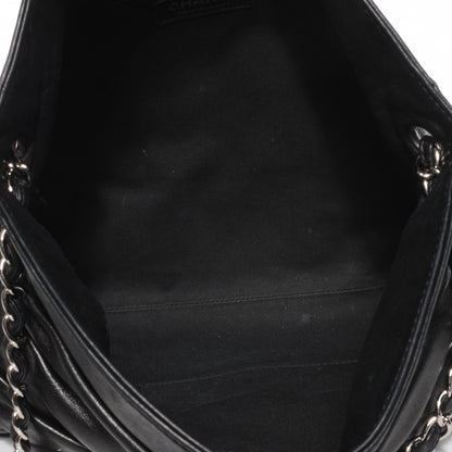 Chanel Lambskin Large Sharpei Shoulder Bag Black 5 of 7