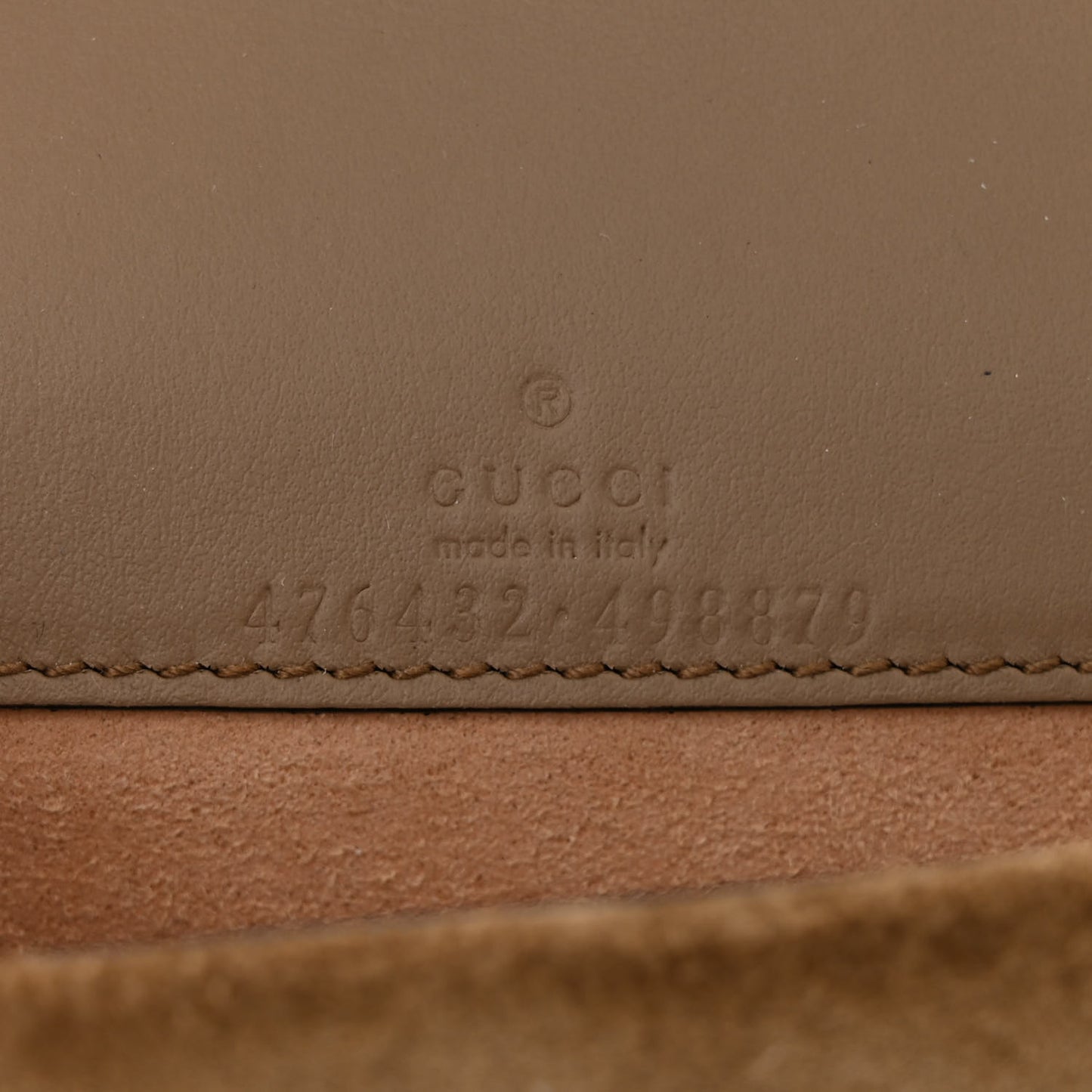 GG Supreme Monogram Super Mini Dionysus Shoulder Bag Taupe