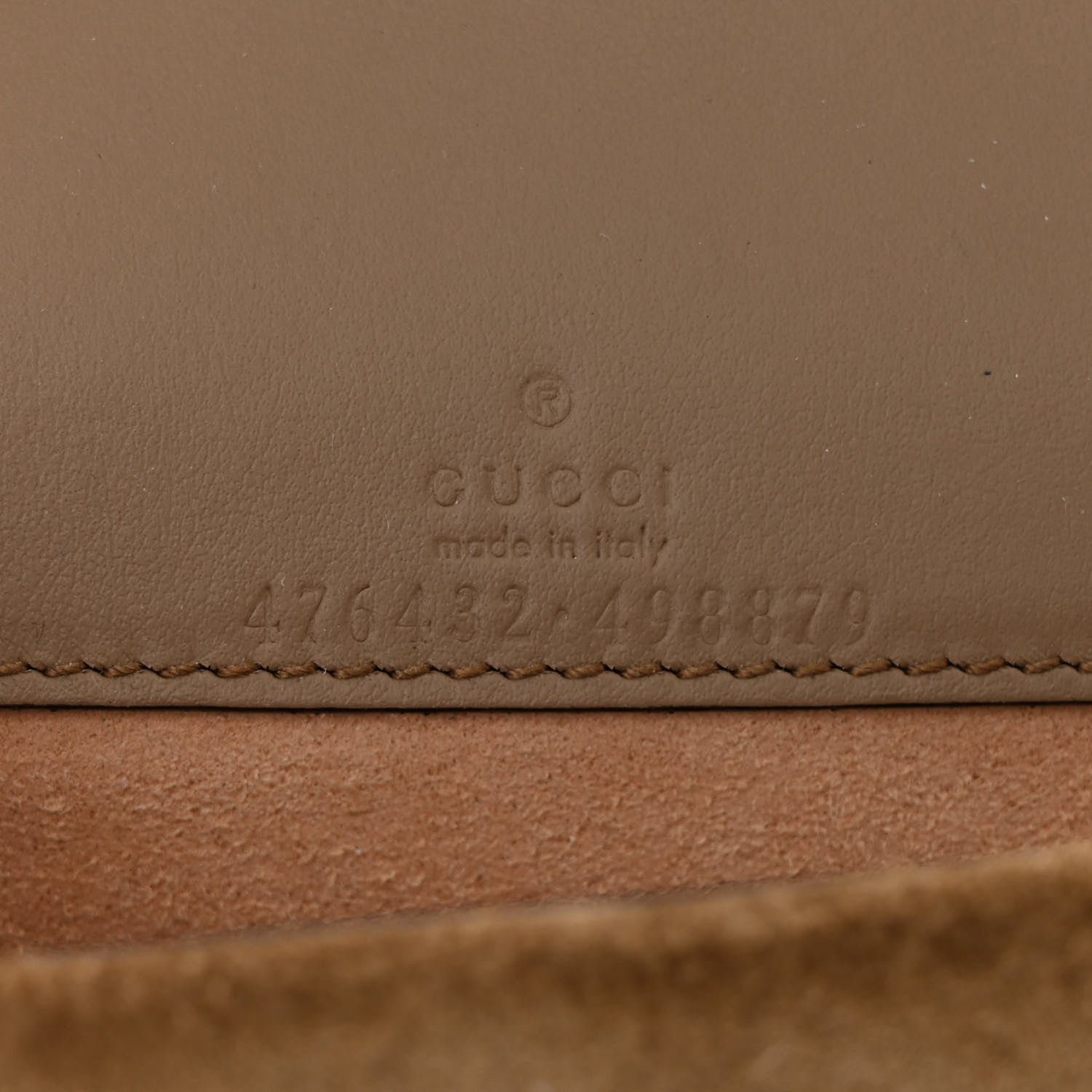 Gucci GG Supreme Monogram Super Mini Dionysus Shoulder Bag Taupe 6 of 9