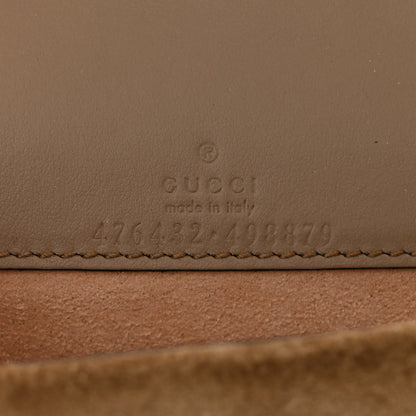 Gucci GG Supreme Monogram Super Mini Dionysus Shoulder Bag Taupe 6 of 9