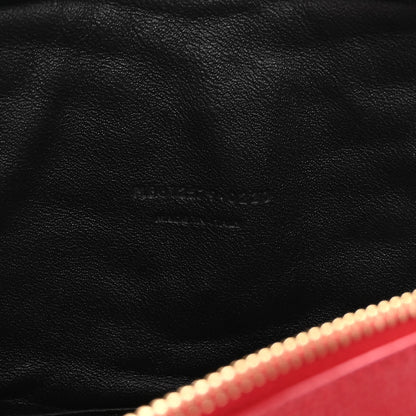 Saint Laurent Grain De Poudre Matelasse Monogram Mini Lou Camera Bag Eros Red 6 of 10