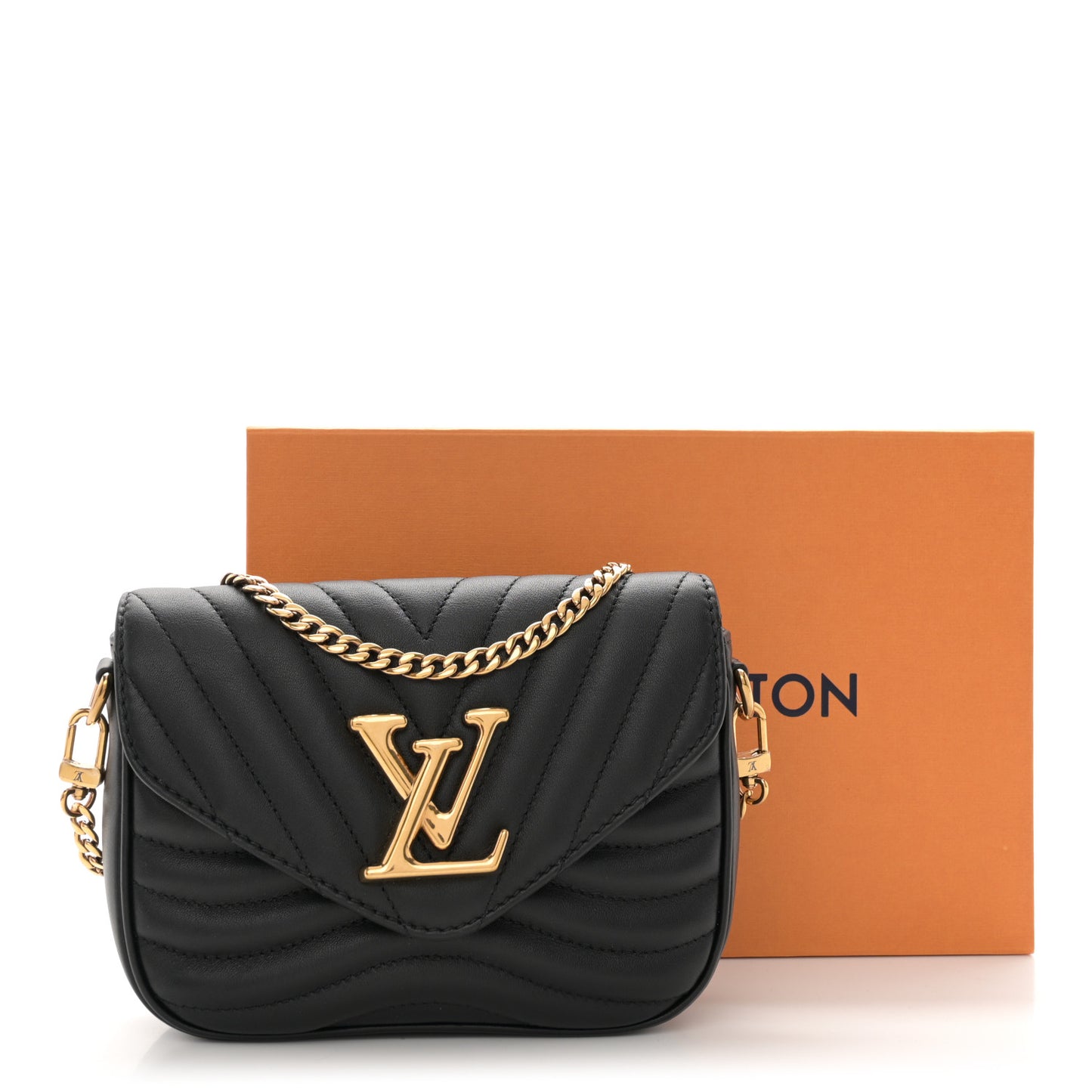Calfskin New Wave Multi Pochette Black
