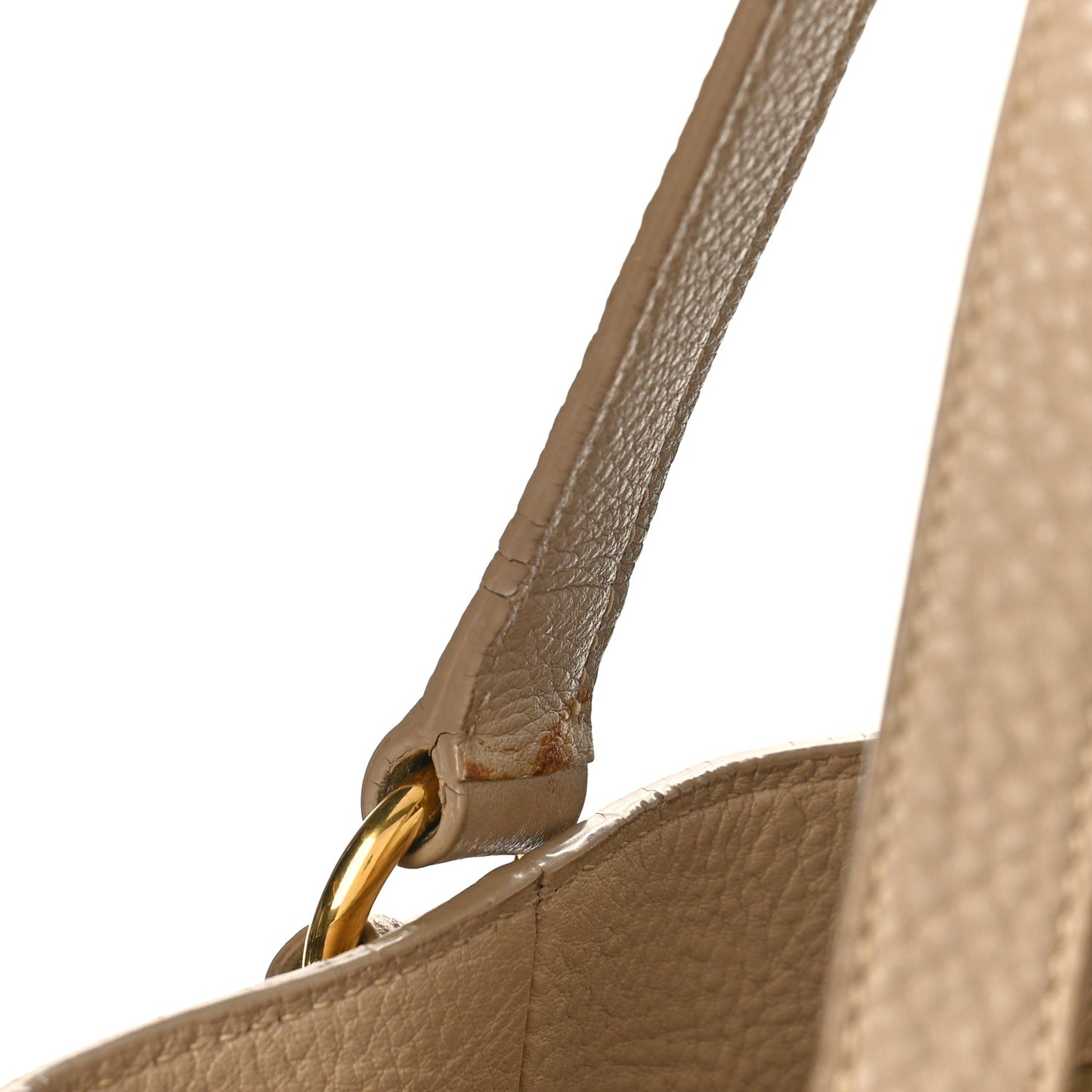 Vitello Daino Shoulder Bag Sabbia