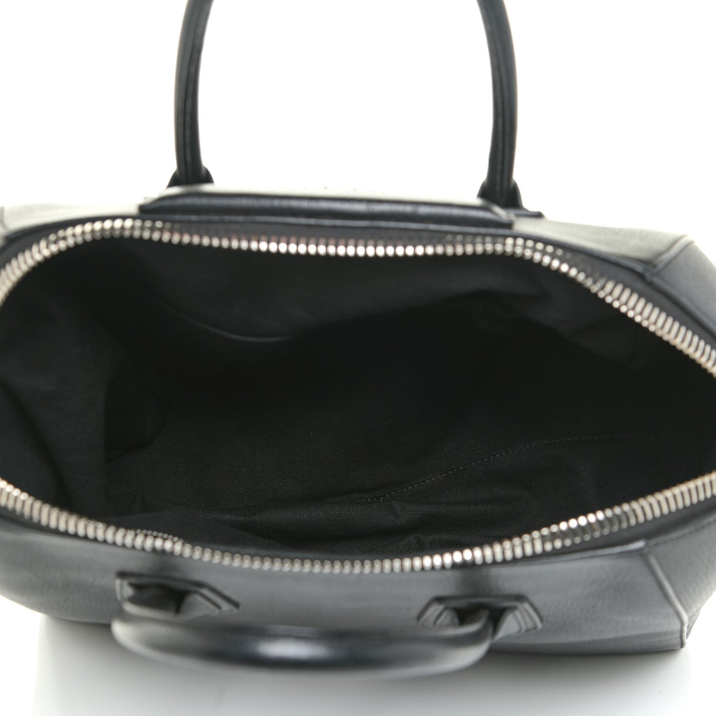 Sugar Goatskin Medium Antigona Black