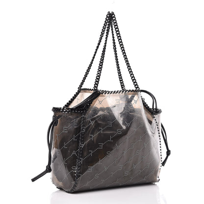 Stella McCartney PVC Monogram Falabella Reversible Tote Black 4 of 12