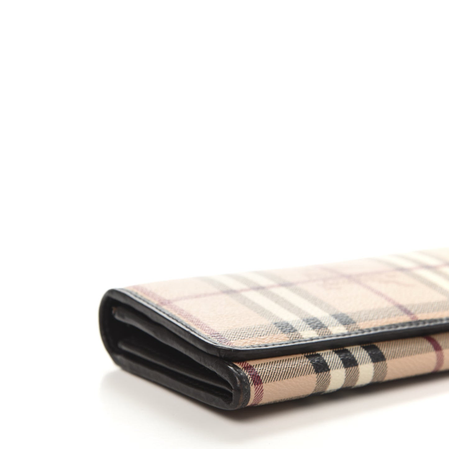 Haymarket Check Penrose Continental Wallet Chocolate