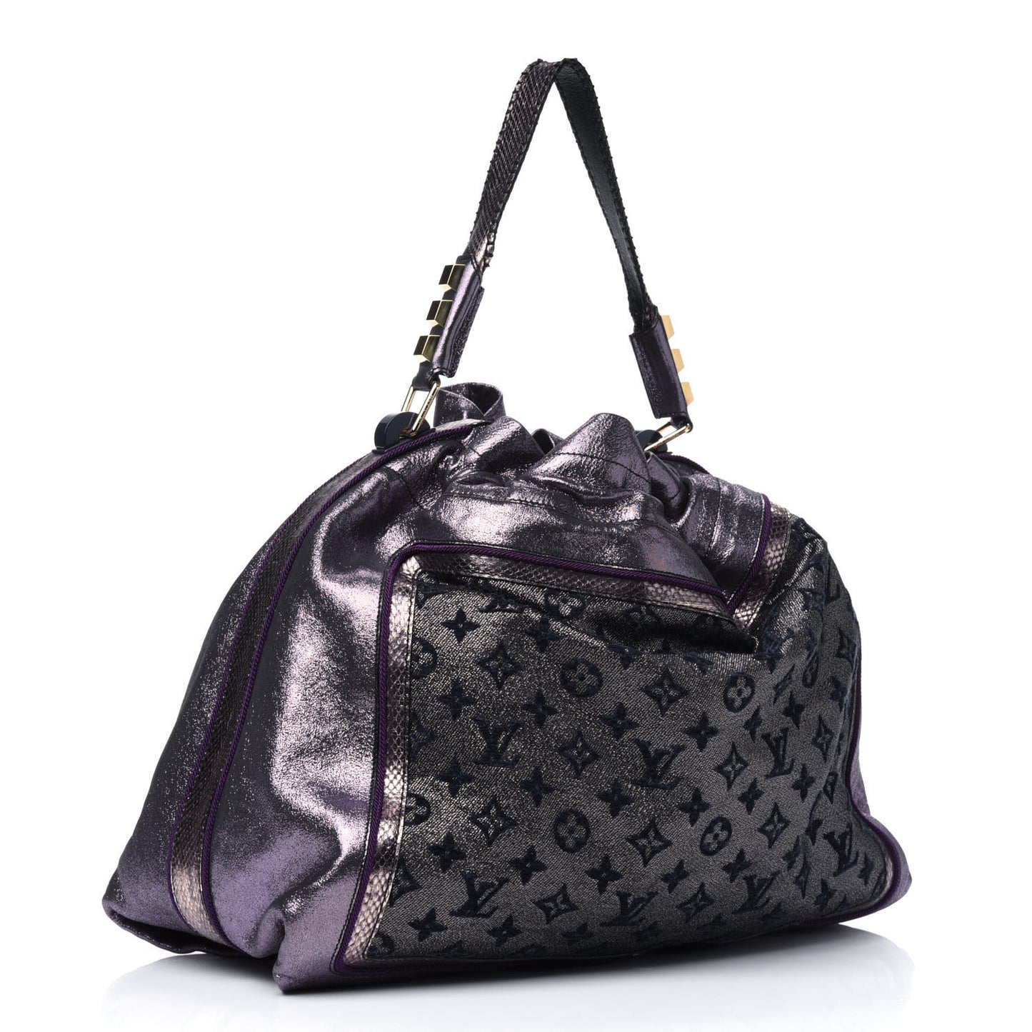 Monogram Lurex Bluebird