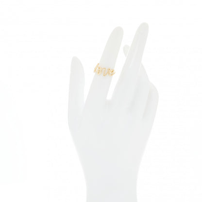 Tiffany 18K Yellow Gold Paloma's Graffiti Love Ring 49 5 2 of 5