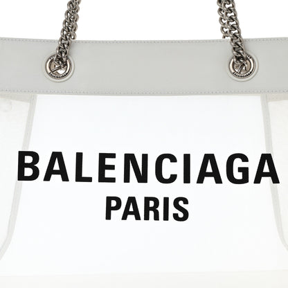 Balenciaga Mesh Medium Duty Free Tote White 8 of 12