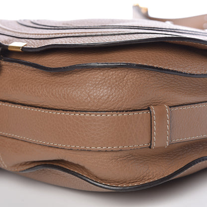 Chloe Calfskin Medium Marcie Round Crossbody Bag Nut 10 of 17