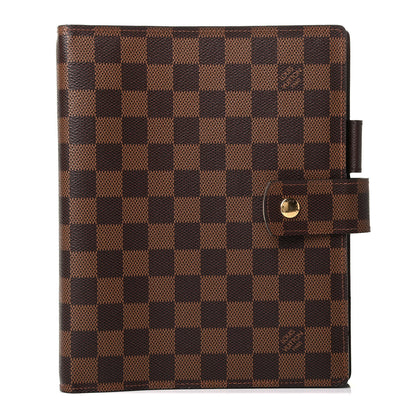 Louis Vuitton Damier Ebene Large Ring Agenda Cover 2 of 11