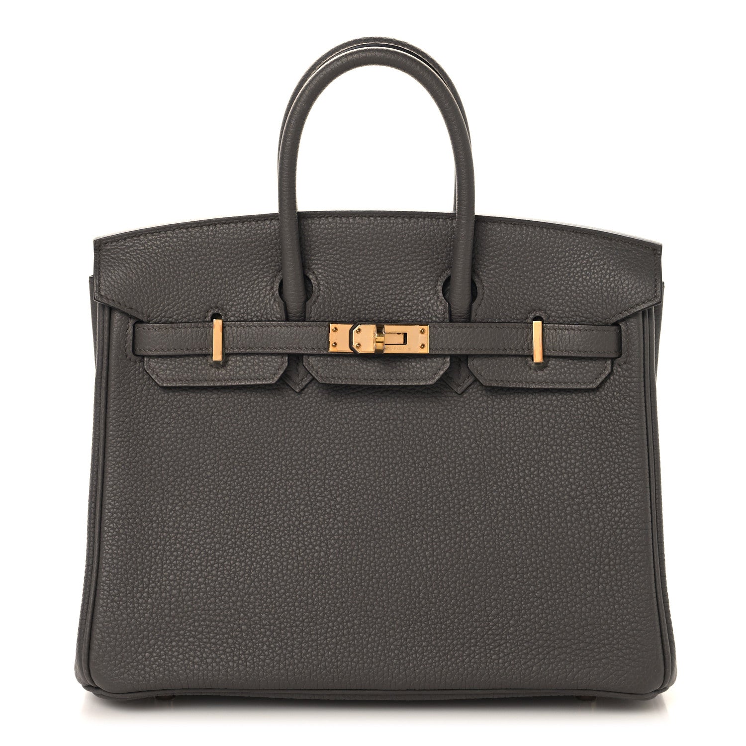 Hermes Togo Birkin 25 Etain 2 of 23