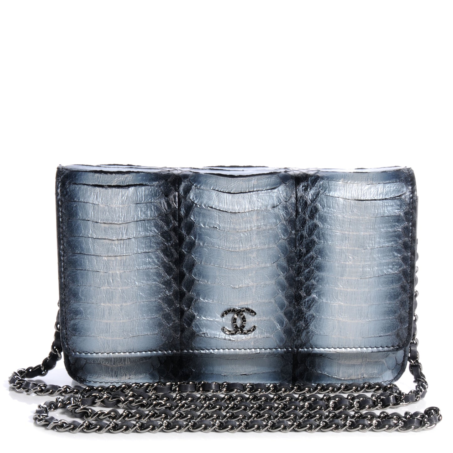 Python Wallet On Chain WOC Blue and Silver