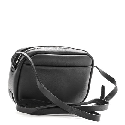 Balenciaga Calfskin Logo XS Everyday Camera Bag Black 3 of 9