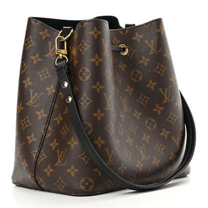 Louis Vuitton Monogram Neonoe MM Black 3 of 12
