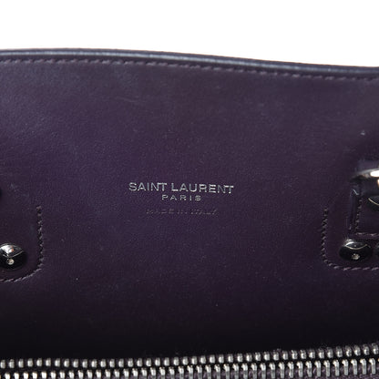Saint Laurent Grained Calfskin Baby Sac De Jour Deep Purple 6 of 24