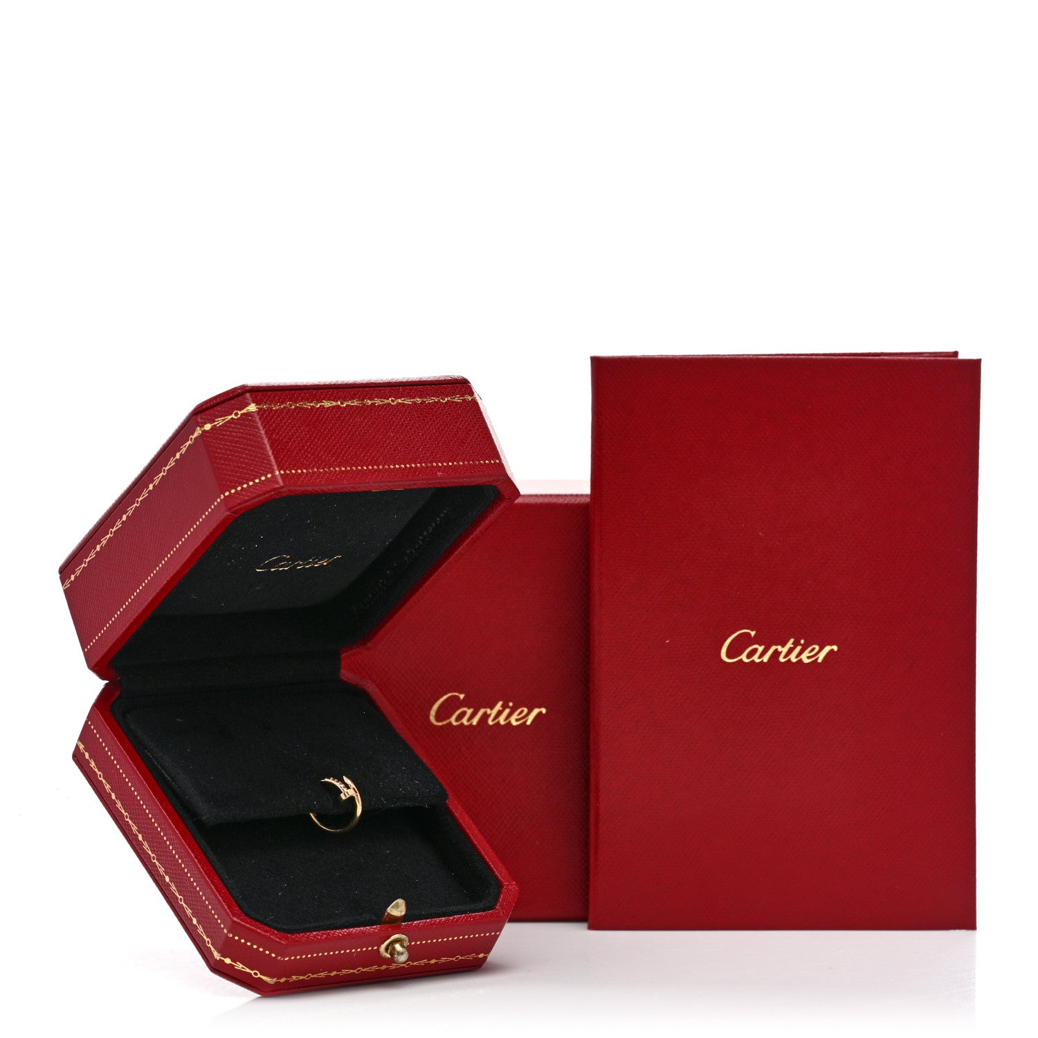 Cartier 18K Yellow Gold Juste Un Clou Single Hoop Earring 6 of 6