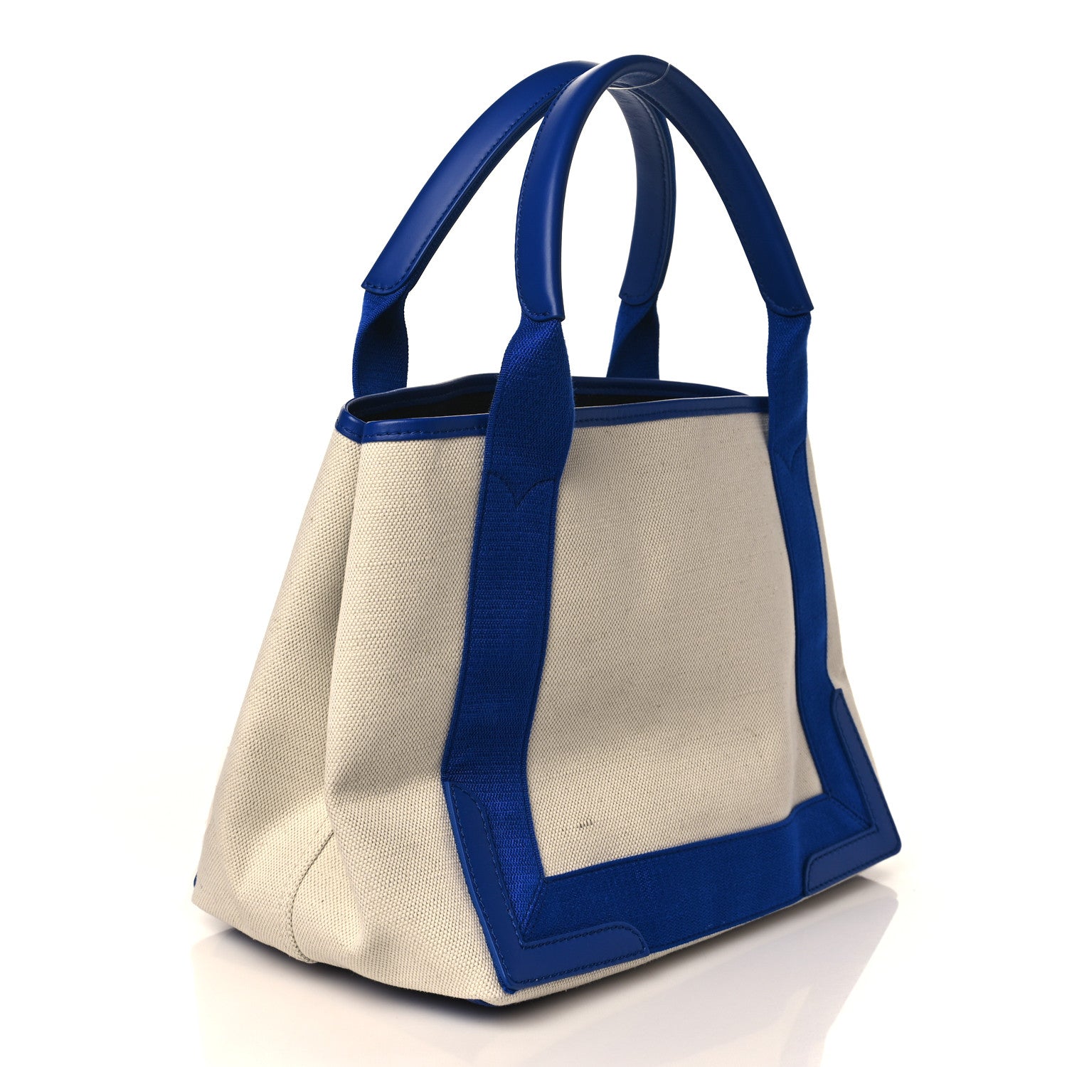 Balenciaga Canvas S Navy Cabas Natural Bleu Nuit 3 of 9
