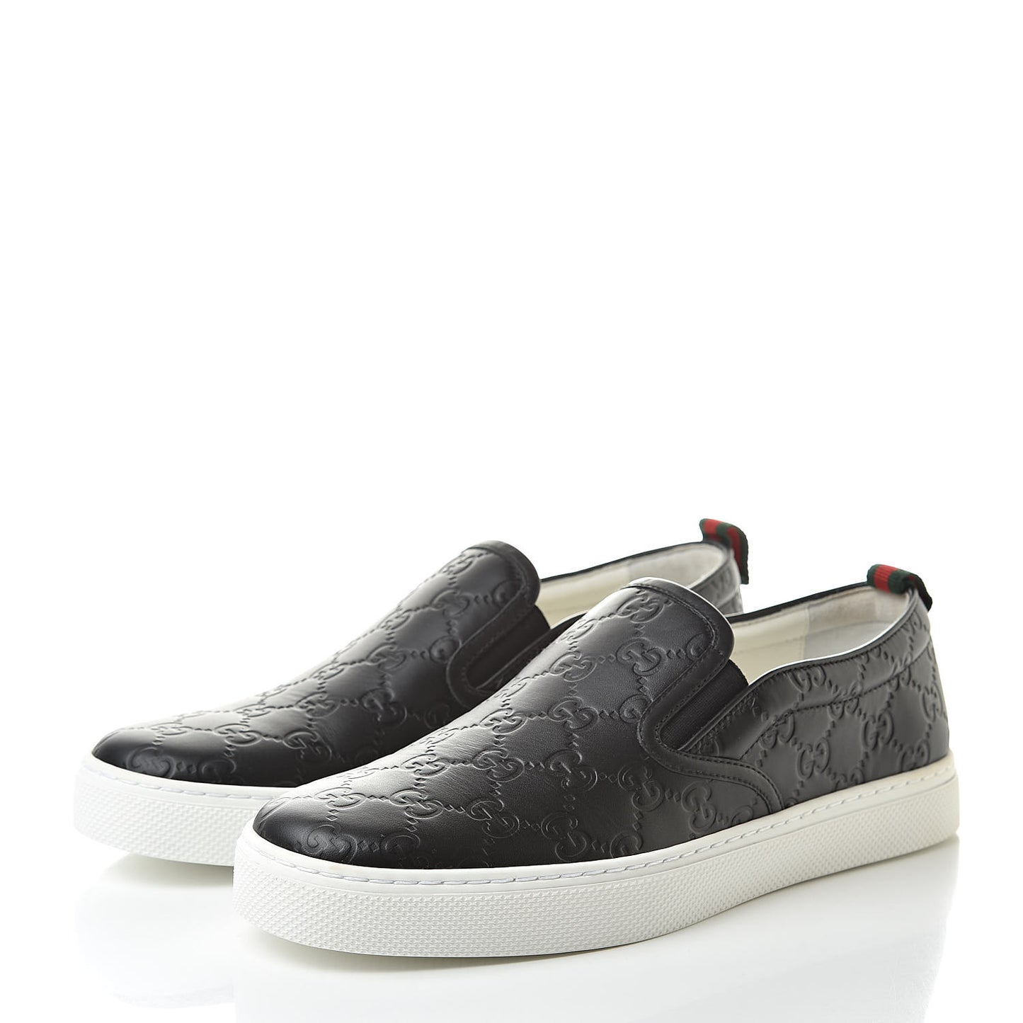 Guccissima Mens Dublin Slip On Sneakers 7.5 Black