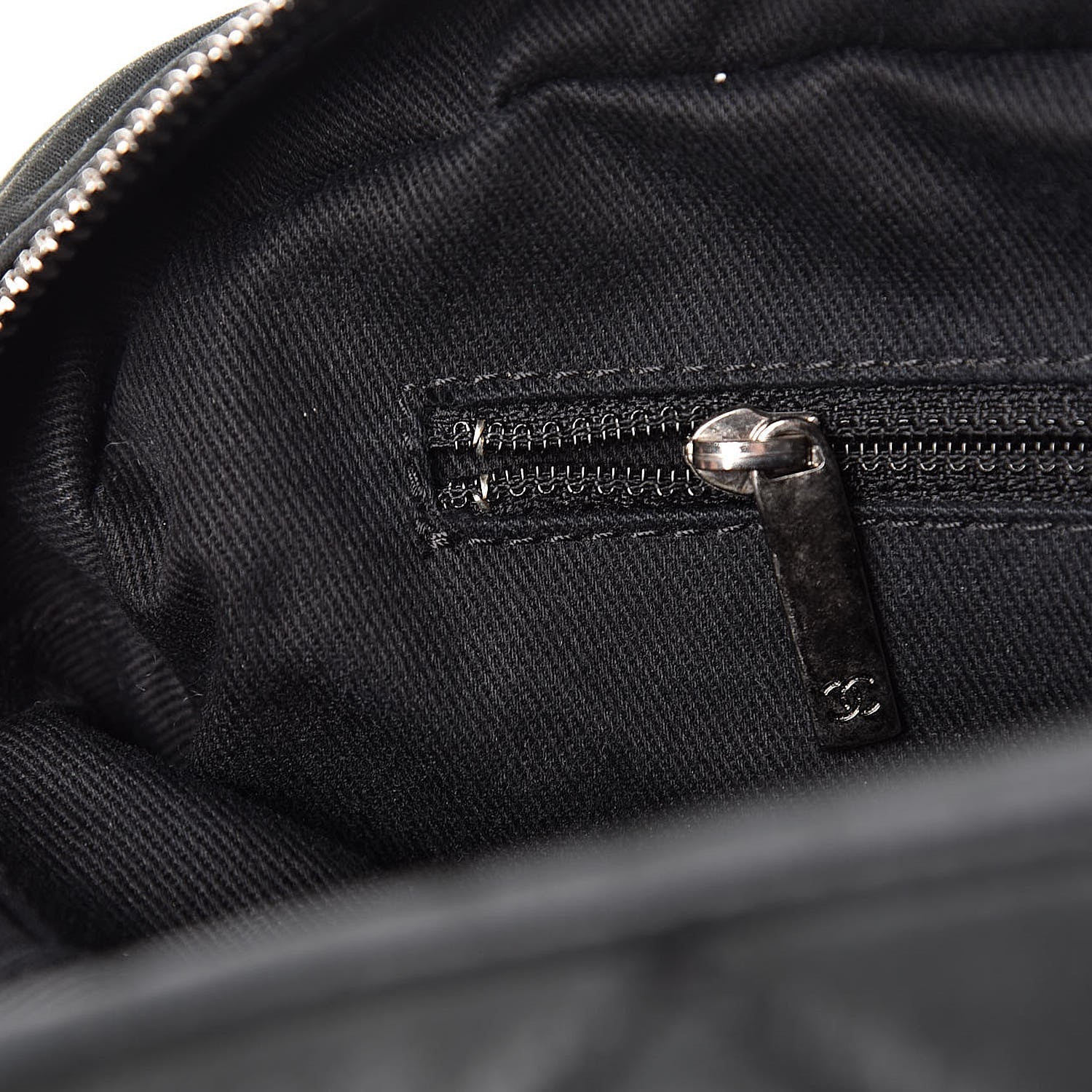 Chanel Iridescent Calfskin Medium In the Mix Flap Black 9 of 17