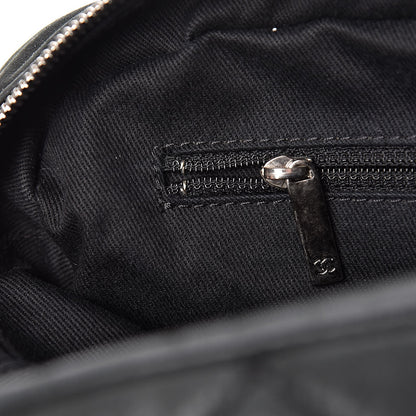 Chanel Iridescent Calfskin Medium In the Mix Flap Black 9 of 17