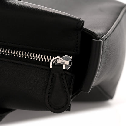 The Row Polished Saddle Calfskin E/W Top Handle Bag Black 10 of 11