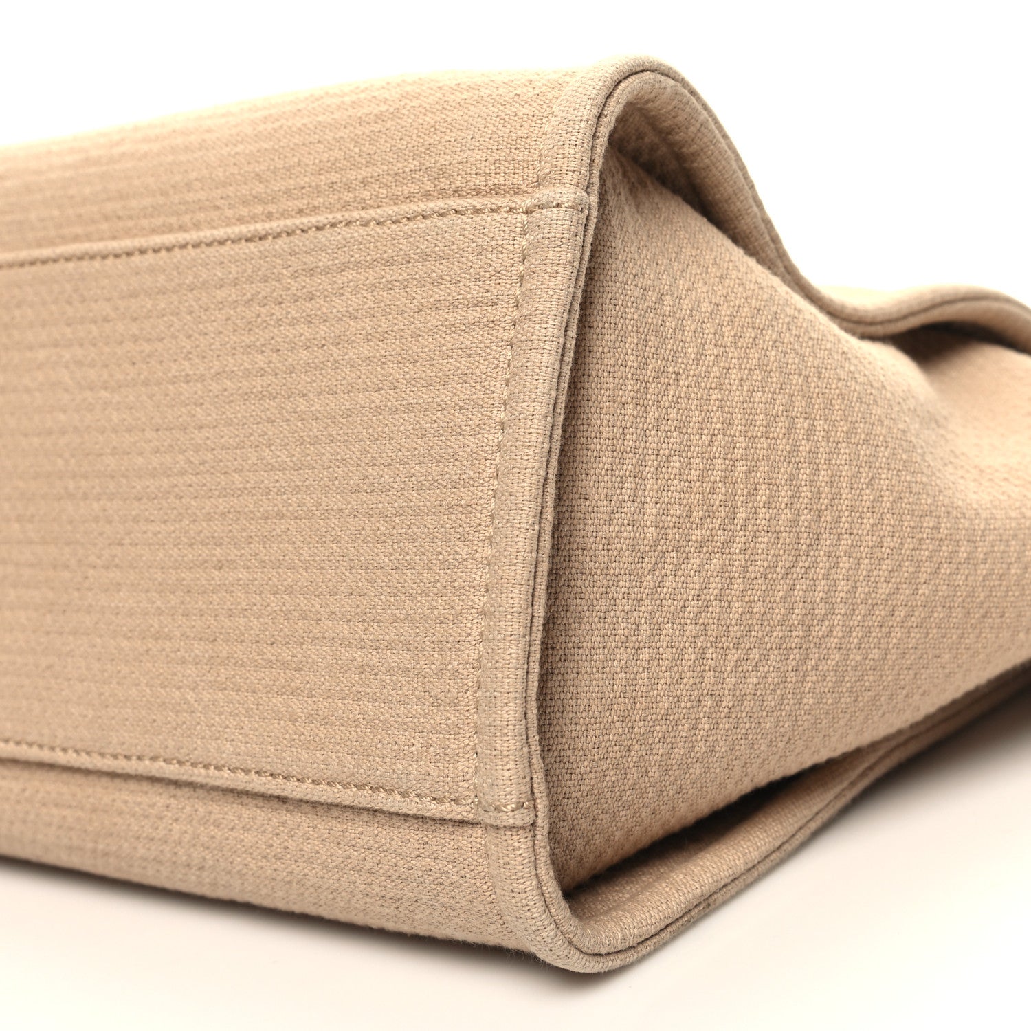 Chanel Mixed Fibers Small Deauville Tote Beige 12 of 13
