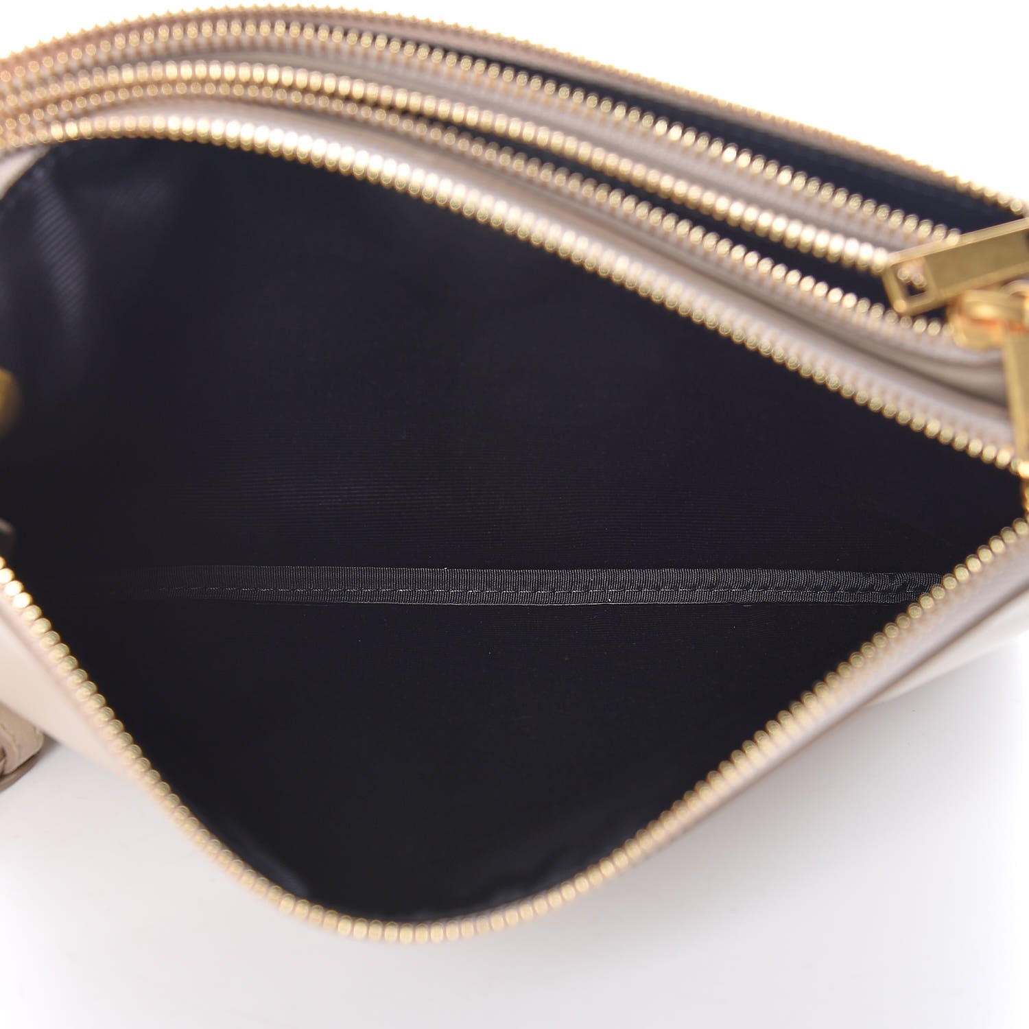 Celine Lambskin Large Trio Crossbody Bag Linen 5 of 9