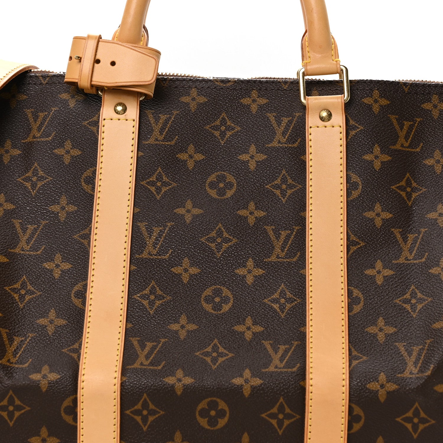 Louis Vuitton Monogram Keepall Bandouliere 50 8 of 10