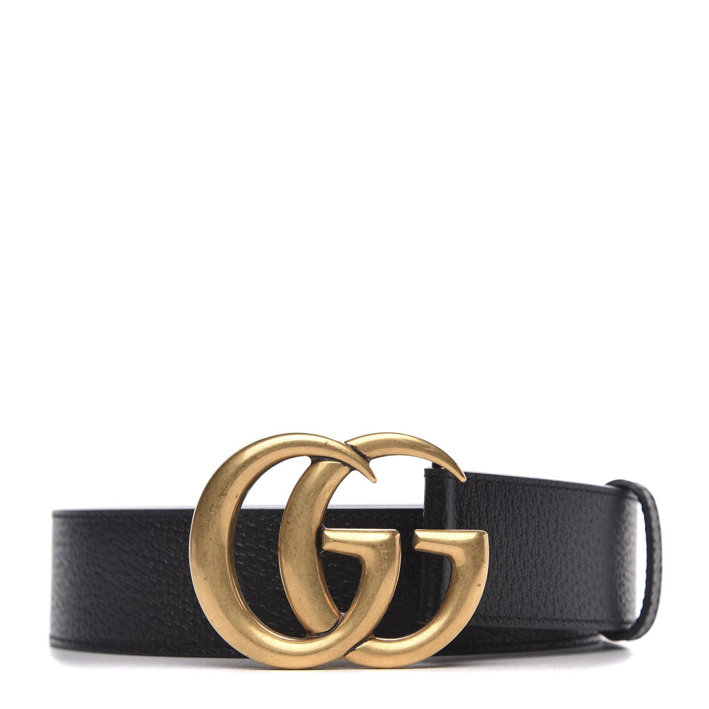 Textured Calfskin Double G 40mm Belt 95 38 Black