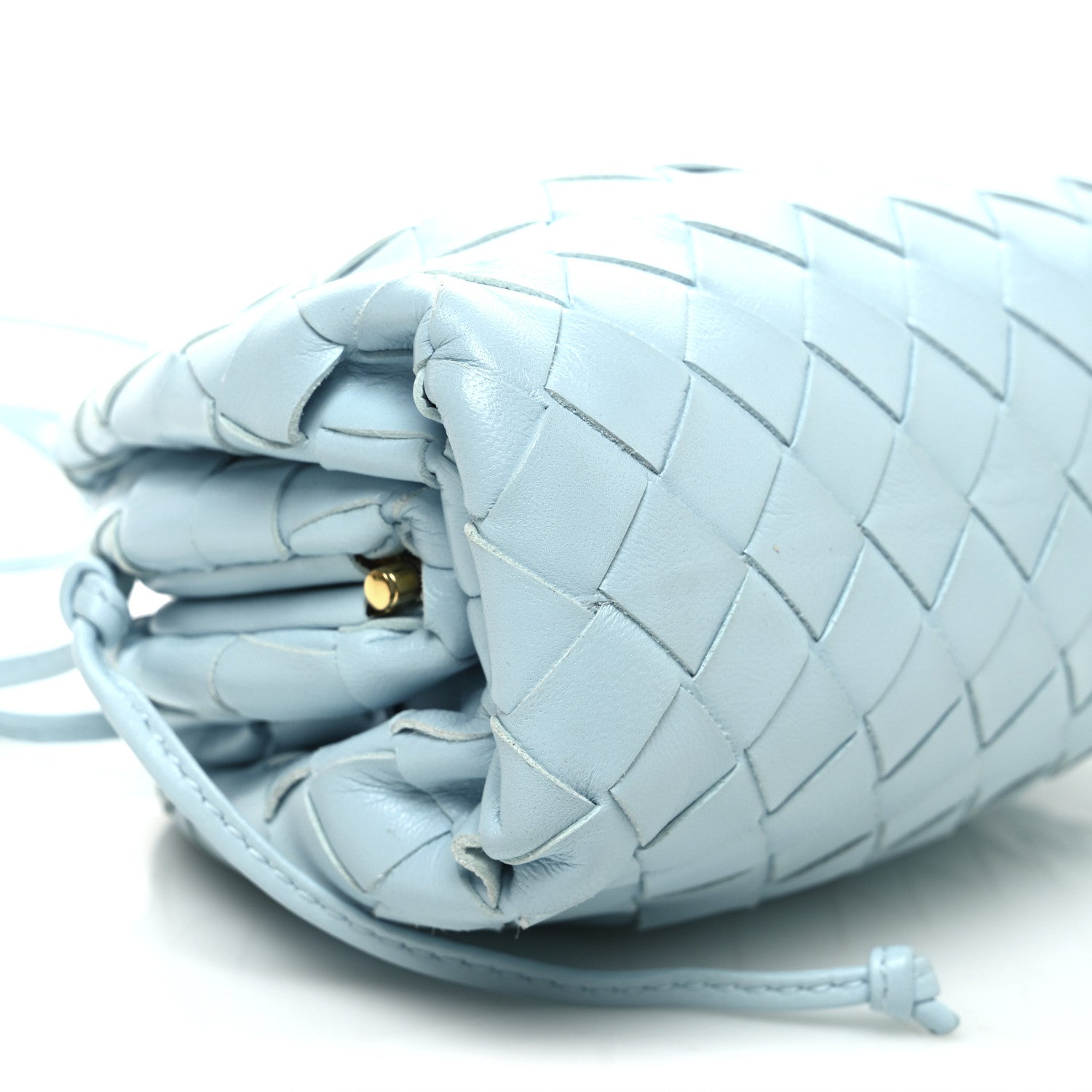 Bottega Veneta Nappa Intrecciato The Mini Pouch Ice 10 of 11