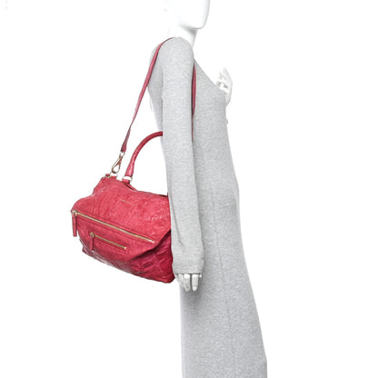 Givenchy Tumbled Sheepskin Medium Pandora Cherry 2 of 10