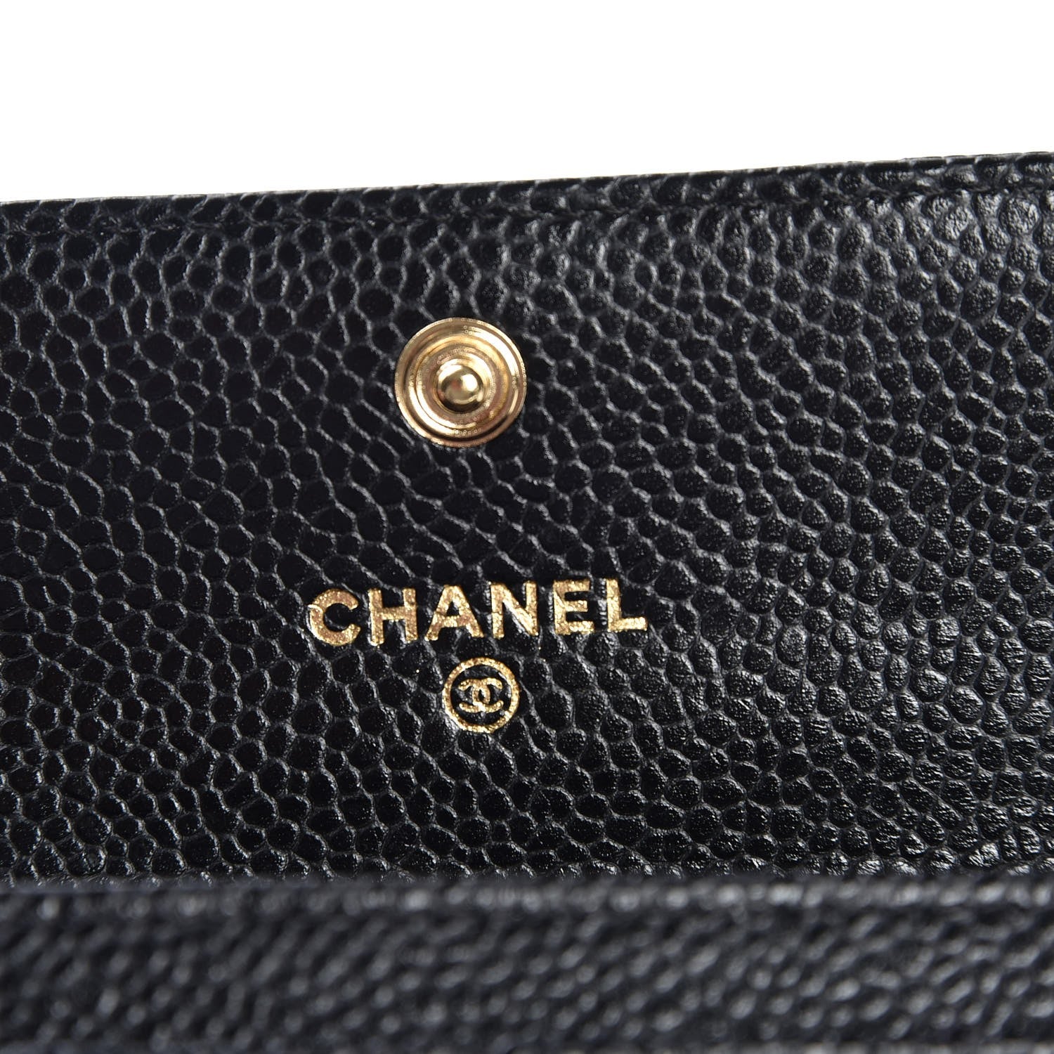 Chanel Caviar Quilted Flap Card Holder Black 6 of 9