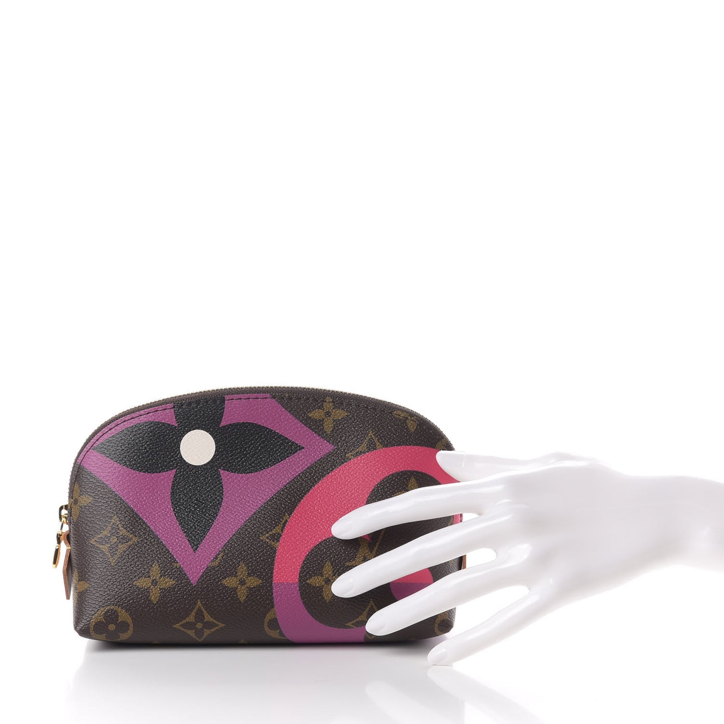 Monogram Game On Cosmetic Pouch