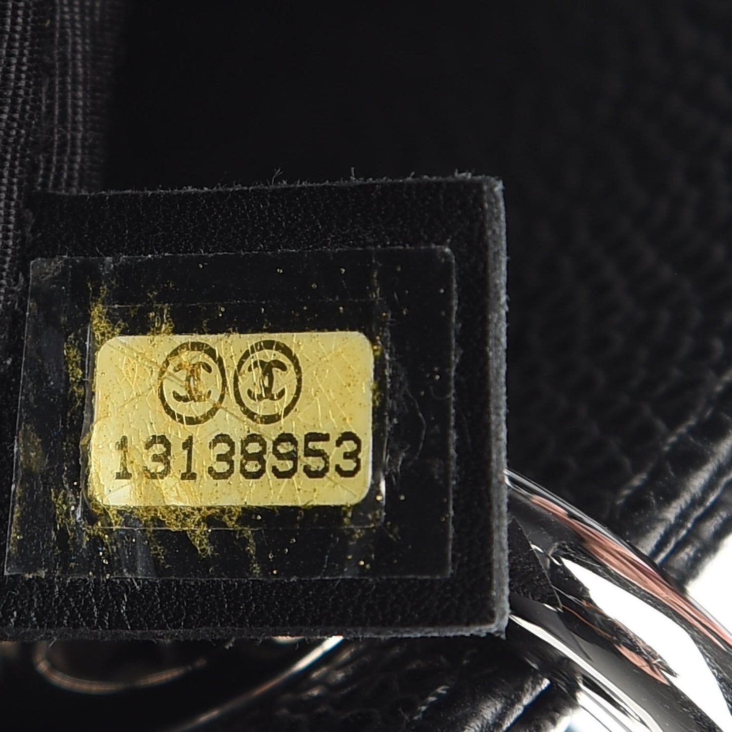 Soft Caviar Quilted CC Timeless Tote Black