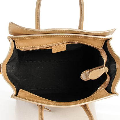 Celine Smooth Calfskin Nano Luggage Camel 5 of 7