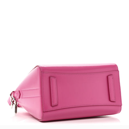 Givenchy Shiny Lord Calfskin Mini Antigona Neon Pink 4 of 10
